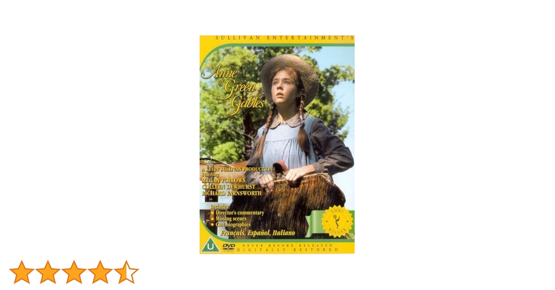 Anne Of Green Gables [1985] [DVD] by Megan Follows: Amazon